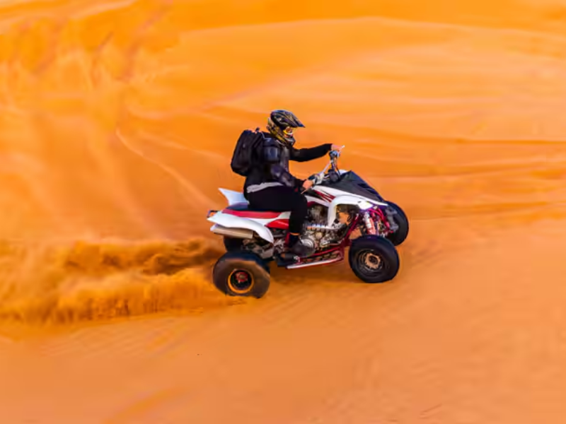 Quad bike desert safari