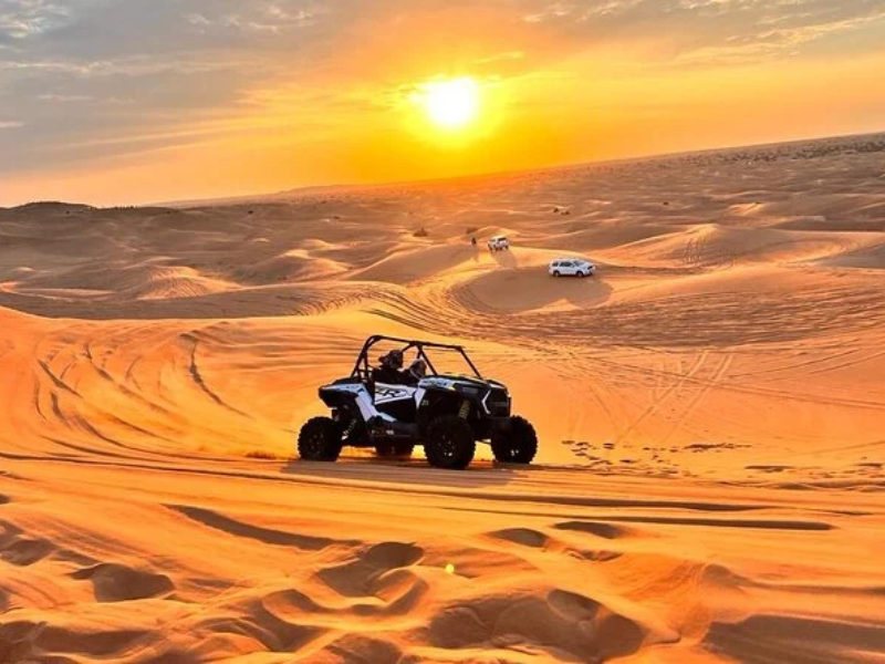 Unleashing Adventure: The Thrilling Morning Desert Safari with Quad Biking